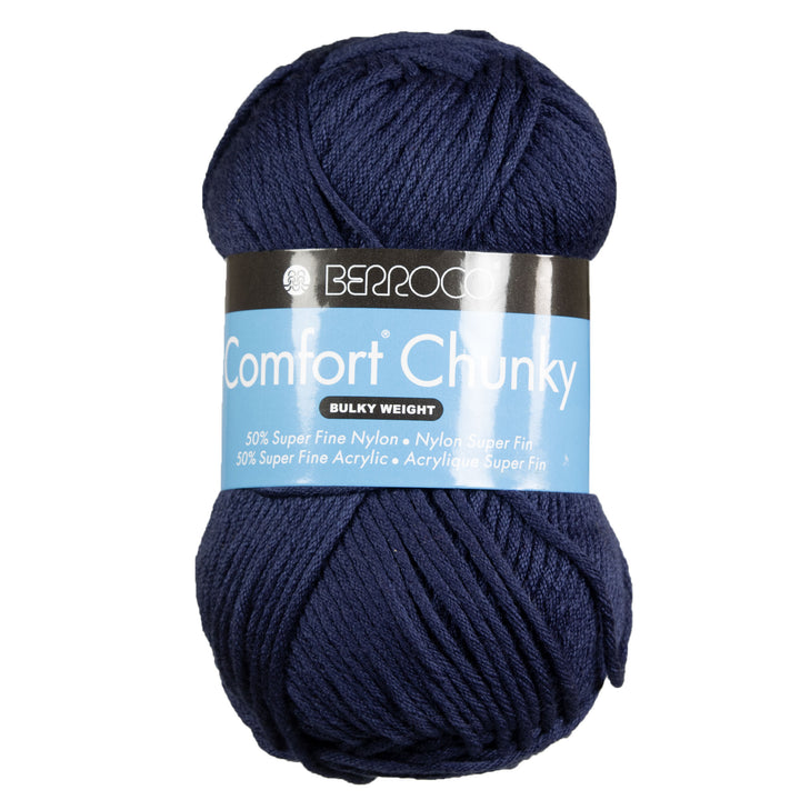 Berroco Comfort Chunky Yarn - 5763 Navy Blue - Zoom Image