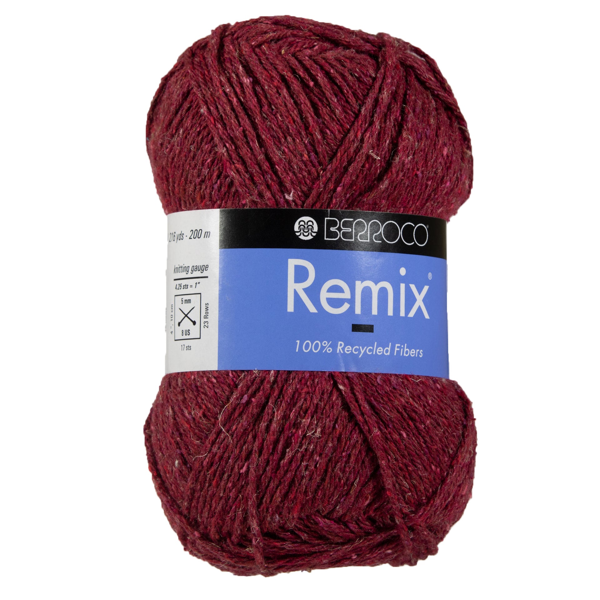 Berroco Remix Yarn - 3960 Strawberry - Zoom Image
