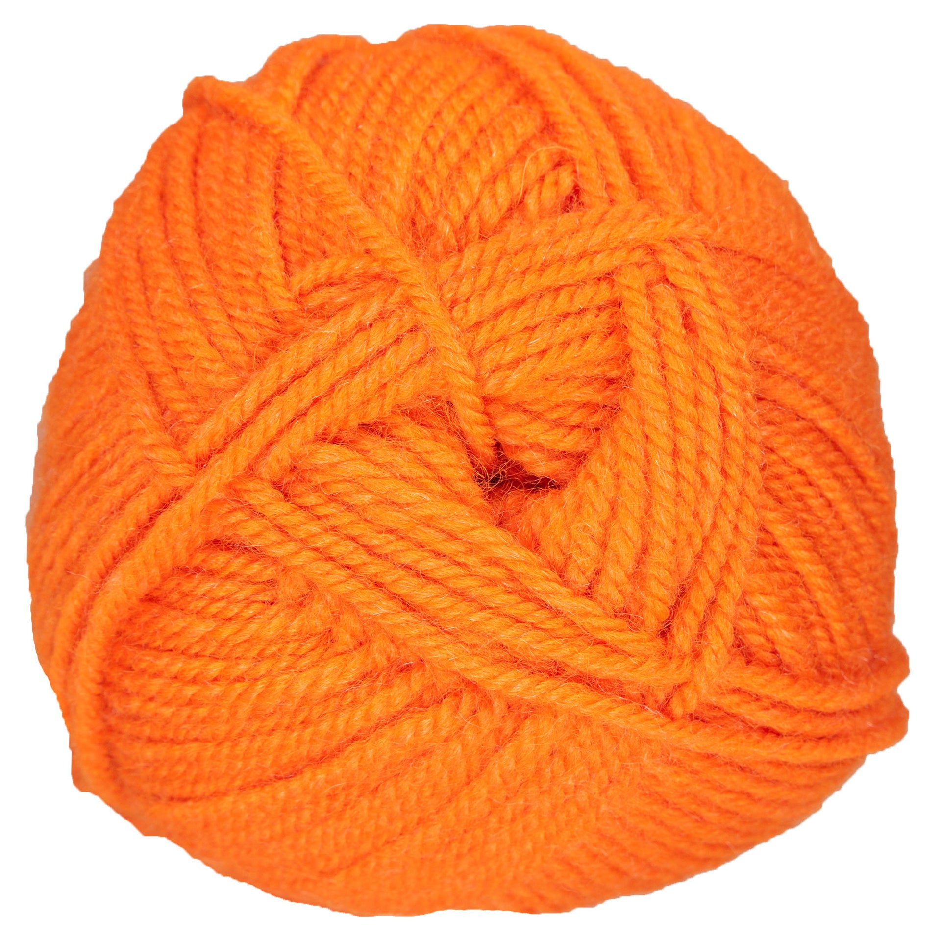Plymouth Yarn Encore Worsted Yarn - 1383 Bright Orange - Zoom Image
