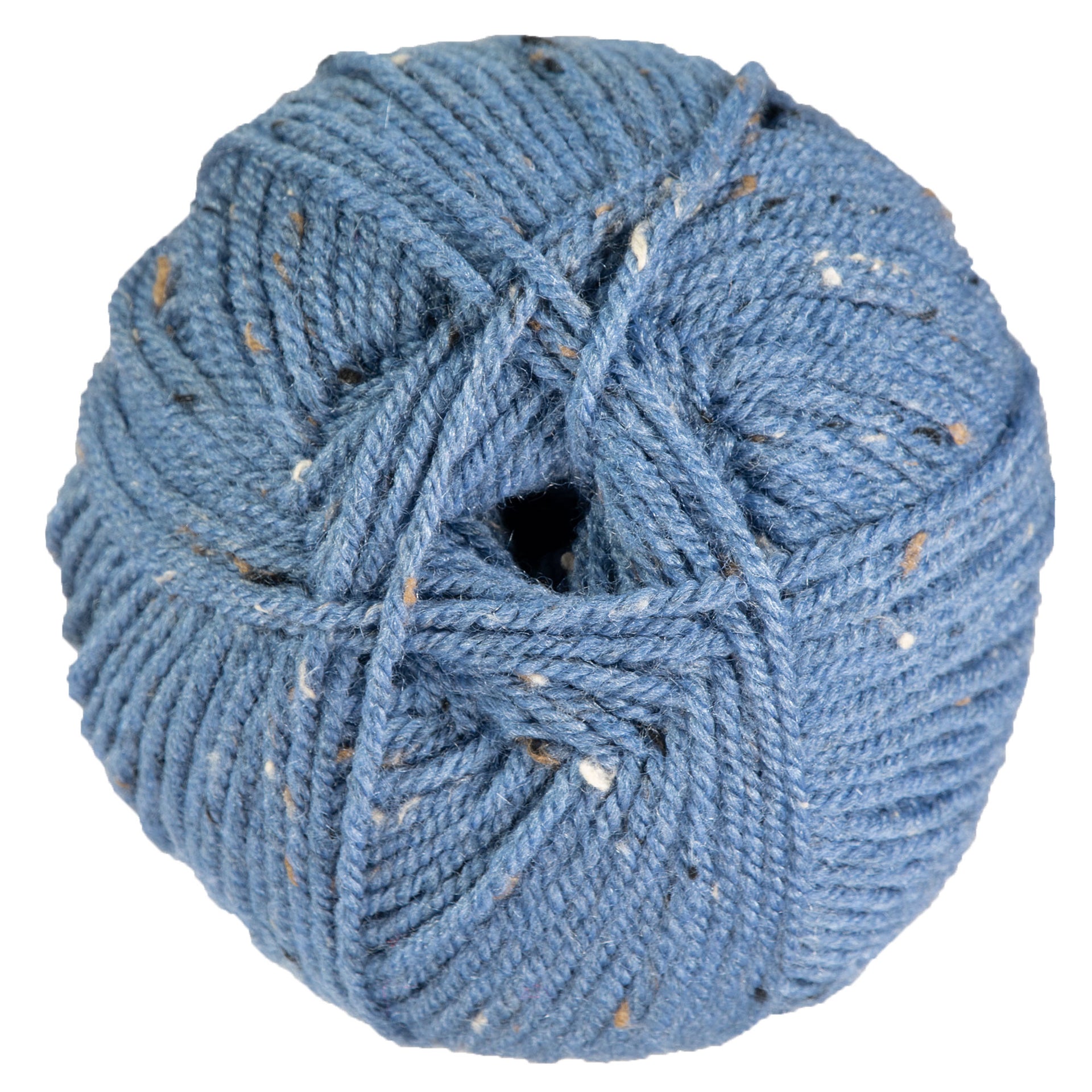 Plymouth Yarn Encore Tweed Yarn - 4108 Denim - Zoom Image
