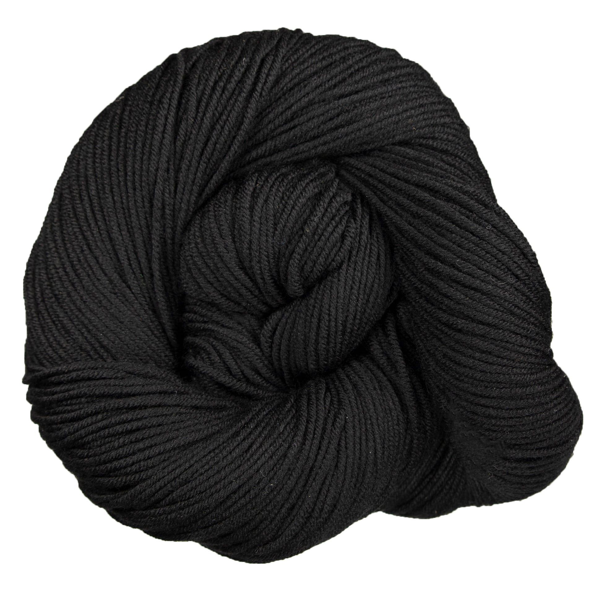 Plymouth Yarn Worsted Merino Superwash Yarn - 02 Black - Zoom Image
