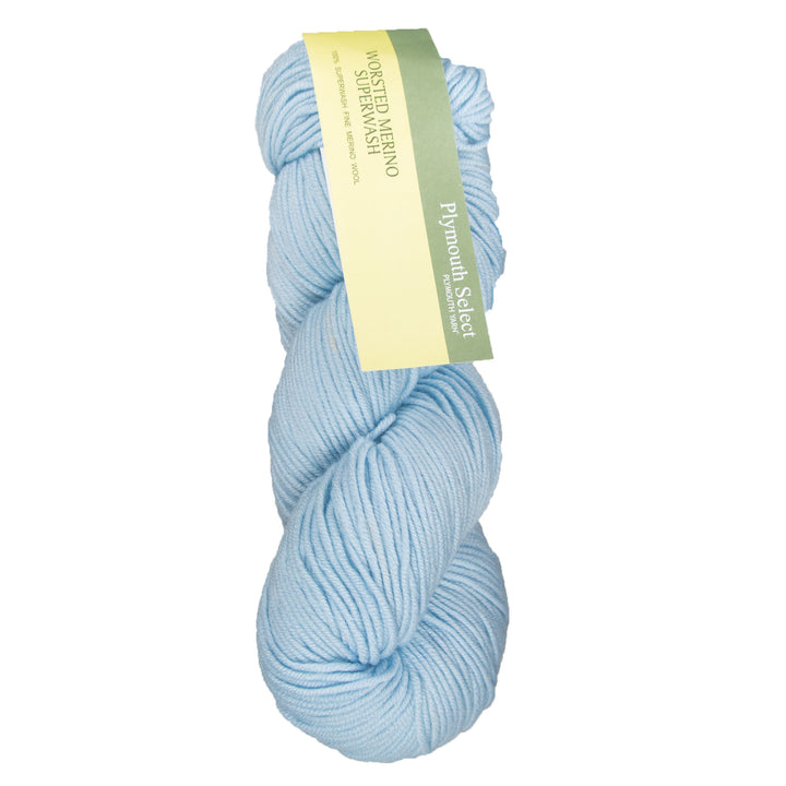 Plymouth Yarn Worsted Merino Superwash Yarn - 19 Cornflower - Zoom Image