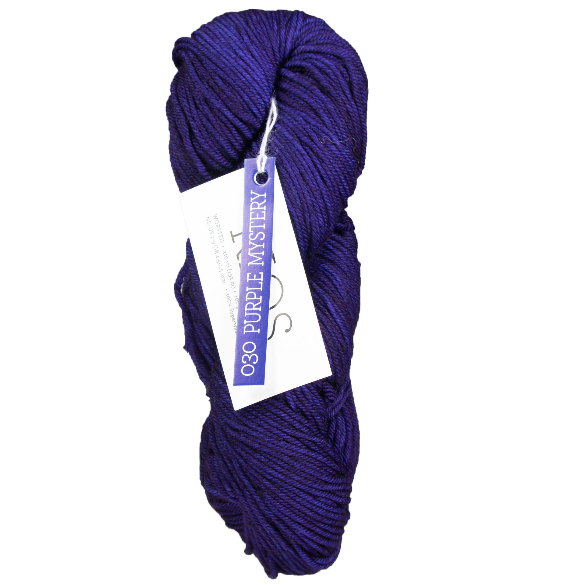 Malabrigo Rios Yarn - 030 Purple Mystery - Zoom Image
