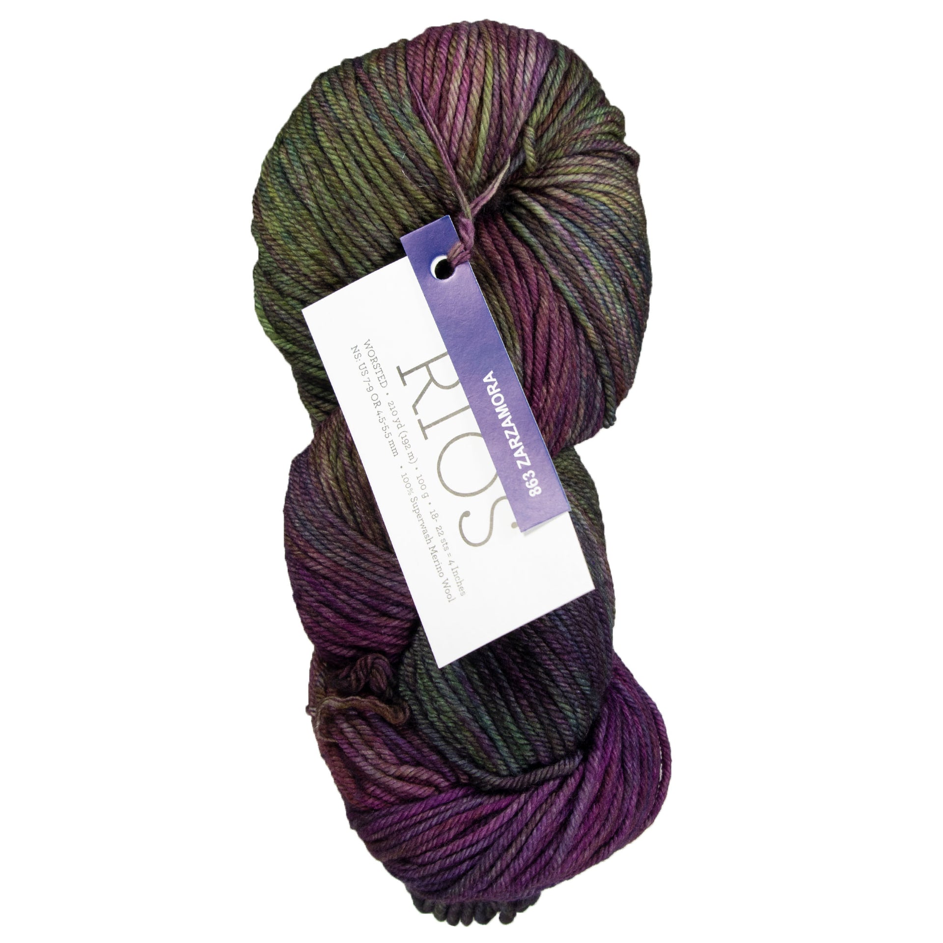 Malabrigo Rios Yarn - 863 Zarzamora - Zoom Image
