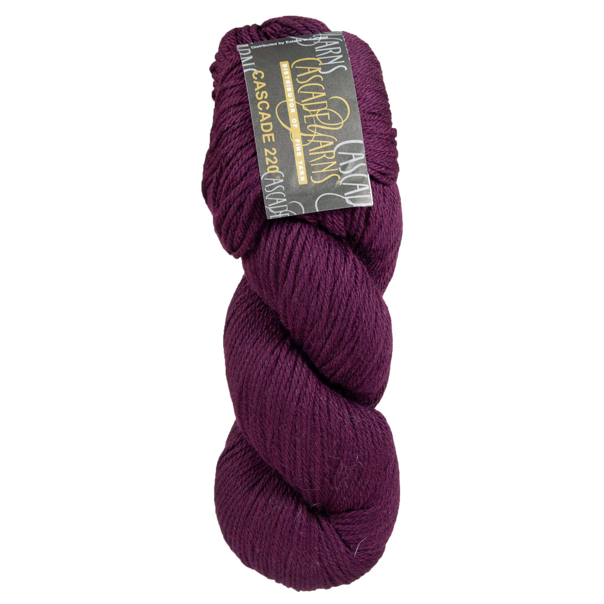 Cascade 220 Yarn - 9572 Cabernet - Zoom Image