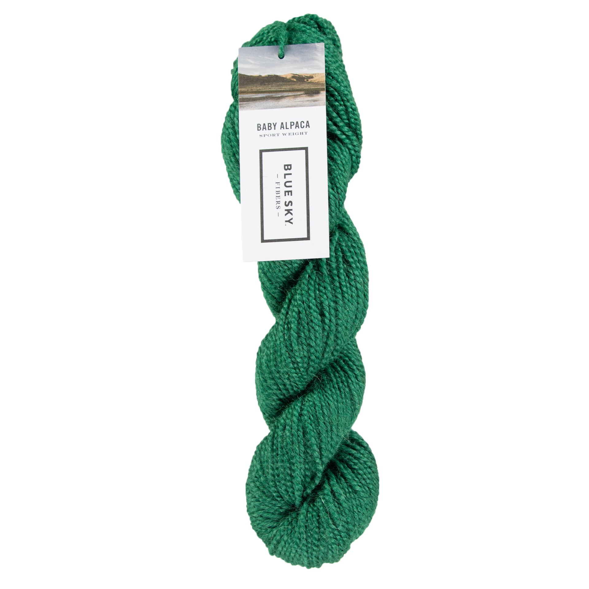Blue Sky Fibers Baby Alpaca Yarn - 544 - Emerald - Zoom Image
