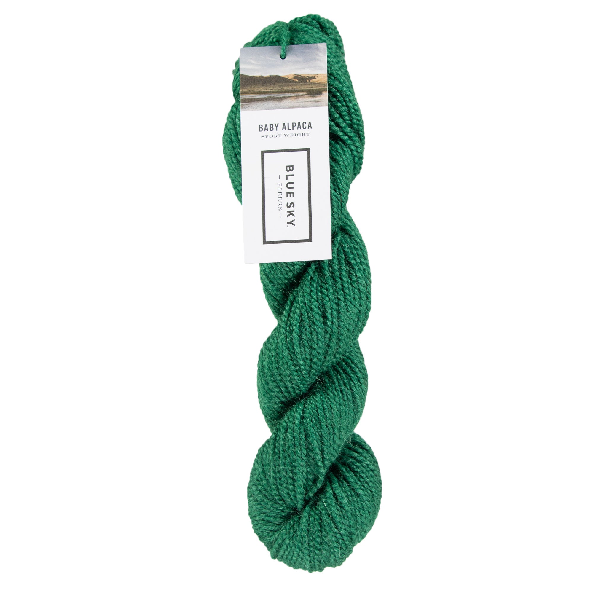 Blue Sky Fibers Baby Alpaca Yarn - 544 - Emerald - Zoom Image