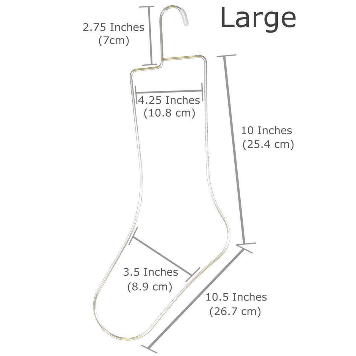 Bryson Distributing Stainless Steel Sock Blockers - Large - Extra Image
