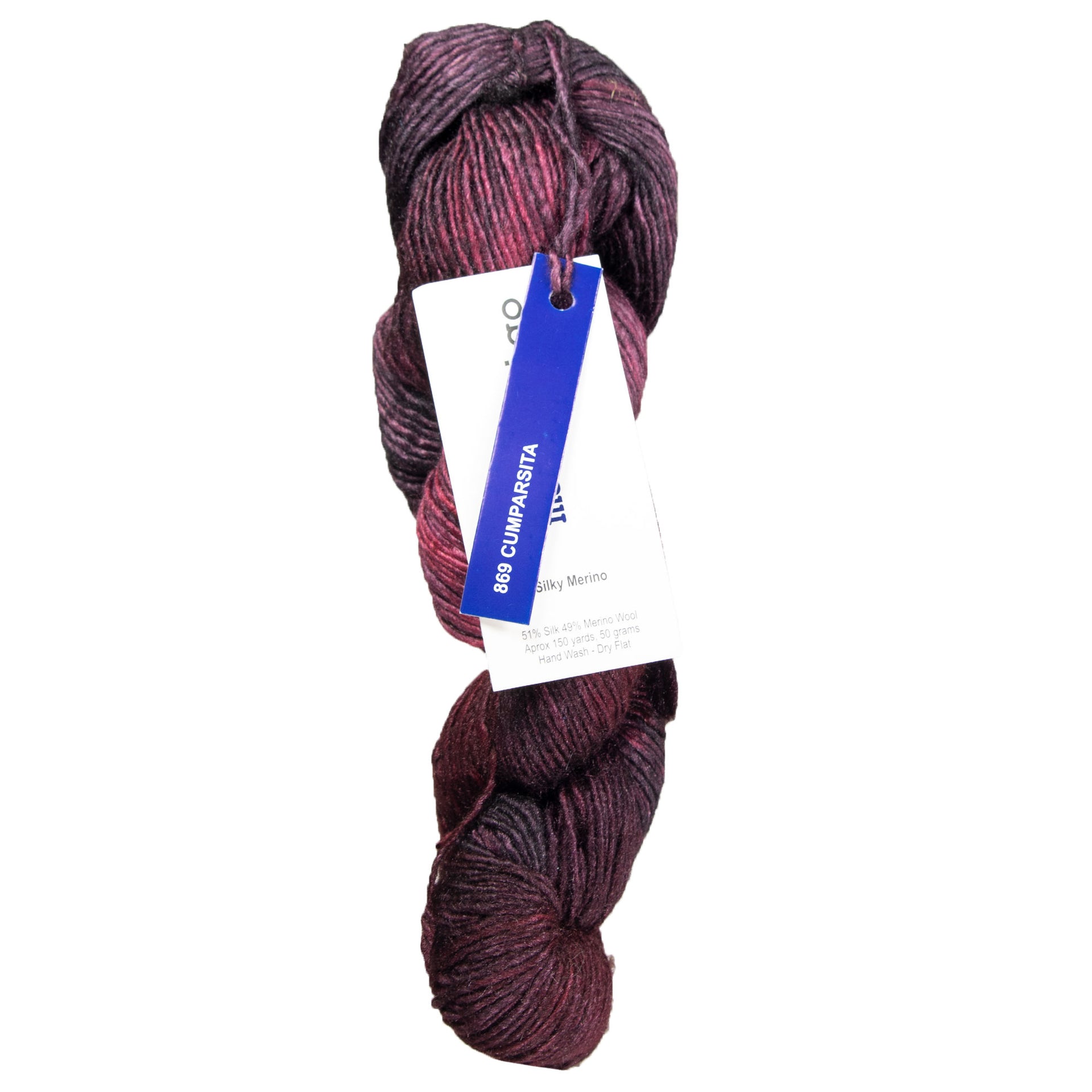 Malabrigo Silky Merino Yarn - 869 Cumparsita - Zoom Image
