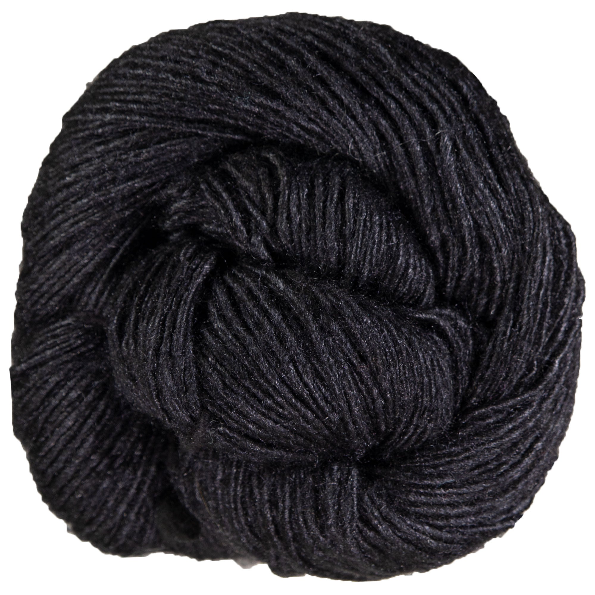 Malabrigo Silky Merino Yarn - 195 Black - Zoom Image
