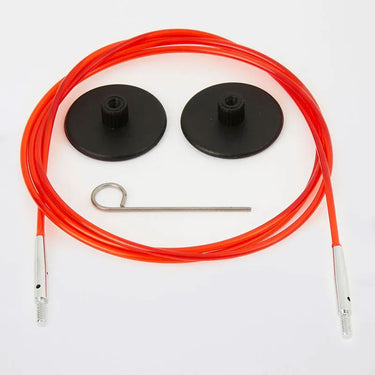 KnitPro Knitter's Pride Cords - 30'' - Red (to make a 40'' IC needle)
