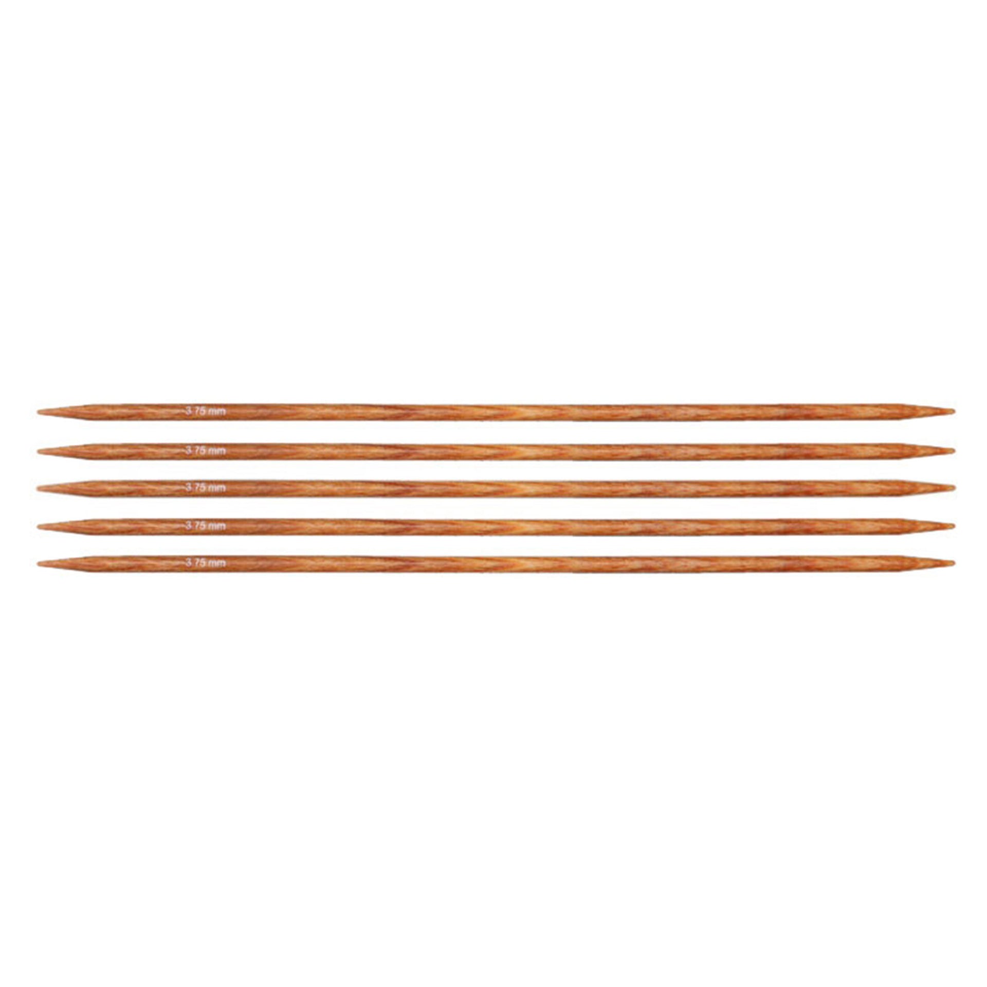 KnitPro Dreamz Double Point Needles - US 1 - 5"  (2.25mm) Orange Lily - Zoom Image
