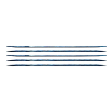 KnitPro Dreamz Double Point Needles - US 3 - 5" (3.25mm) Royale Blue - Zoom Image