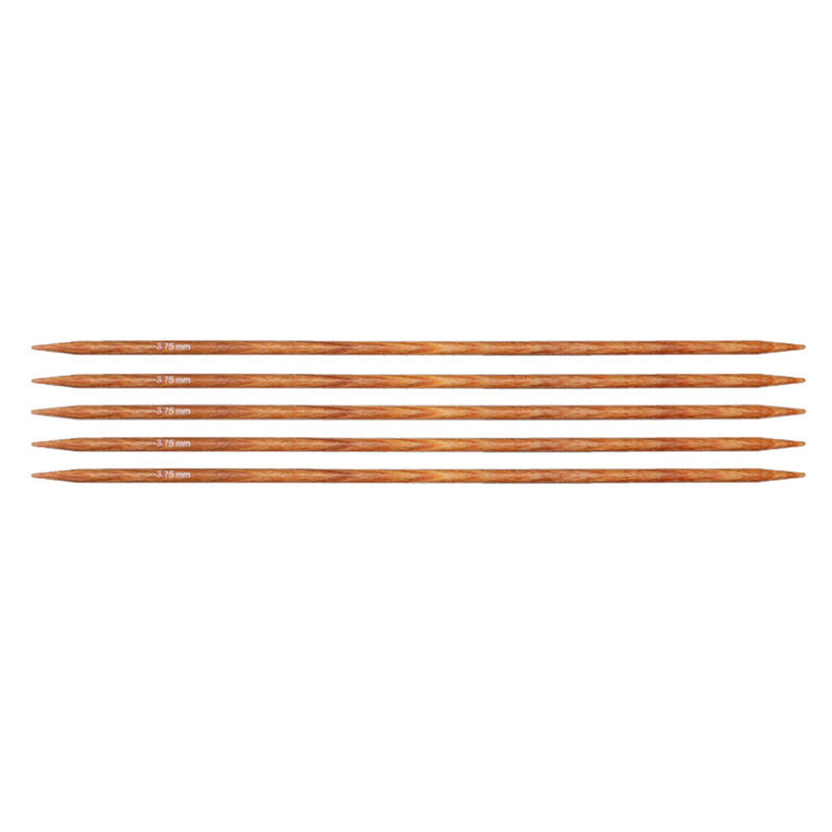 KnitPro Dreamz Double Point Needles - US 5 - 5" (3.75mm) Orange Lily - Extra Image