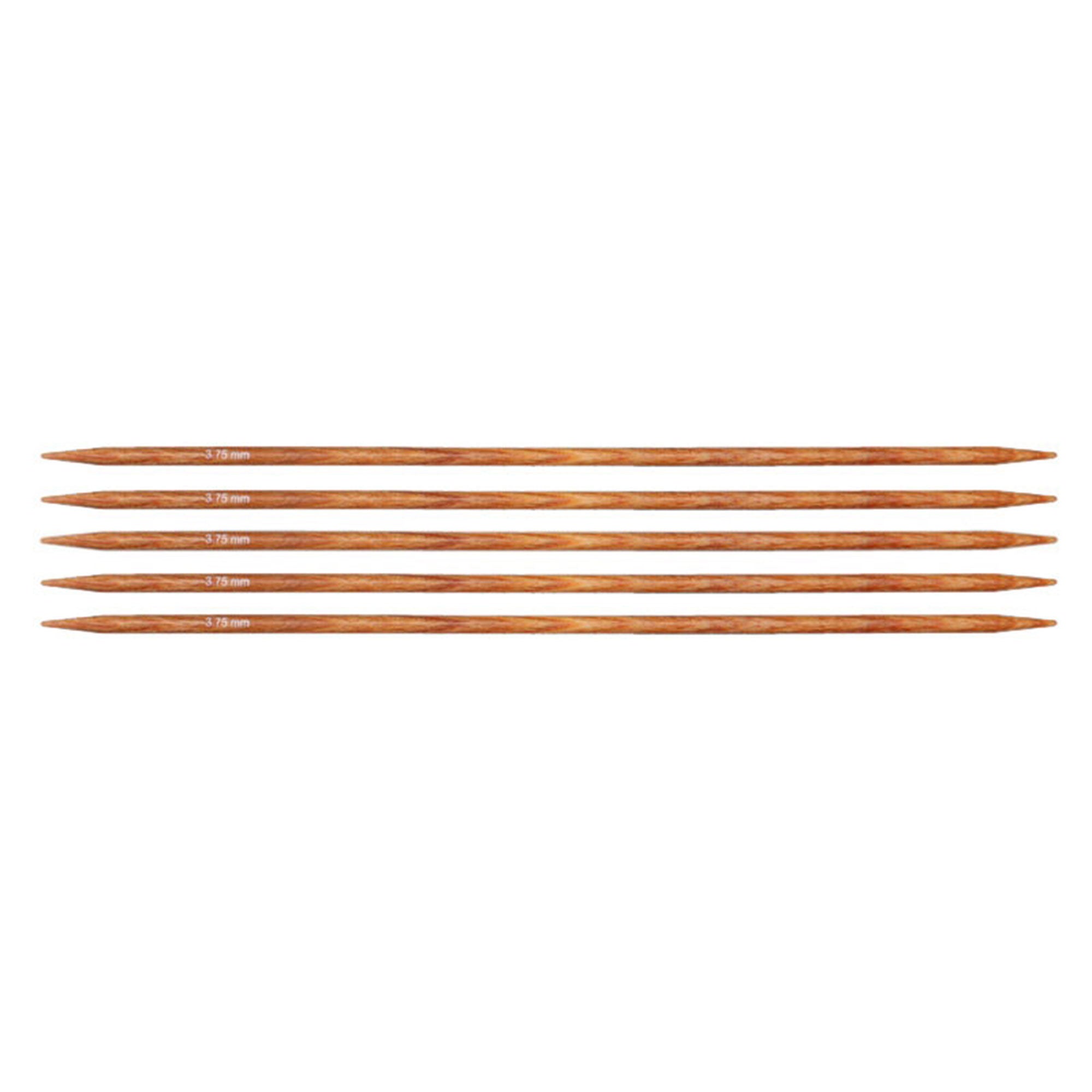 KnitPro Dreamz Double Point Needles - US 5 - 5" (3.75mm) Orange Lily - Zoom Image