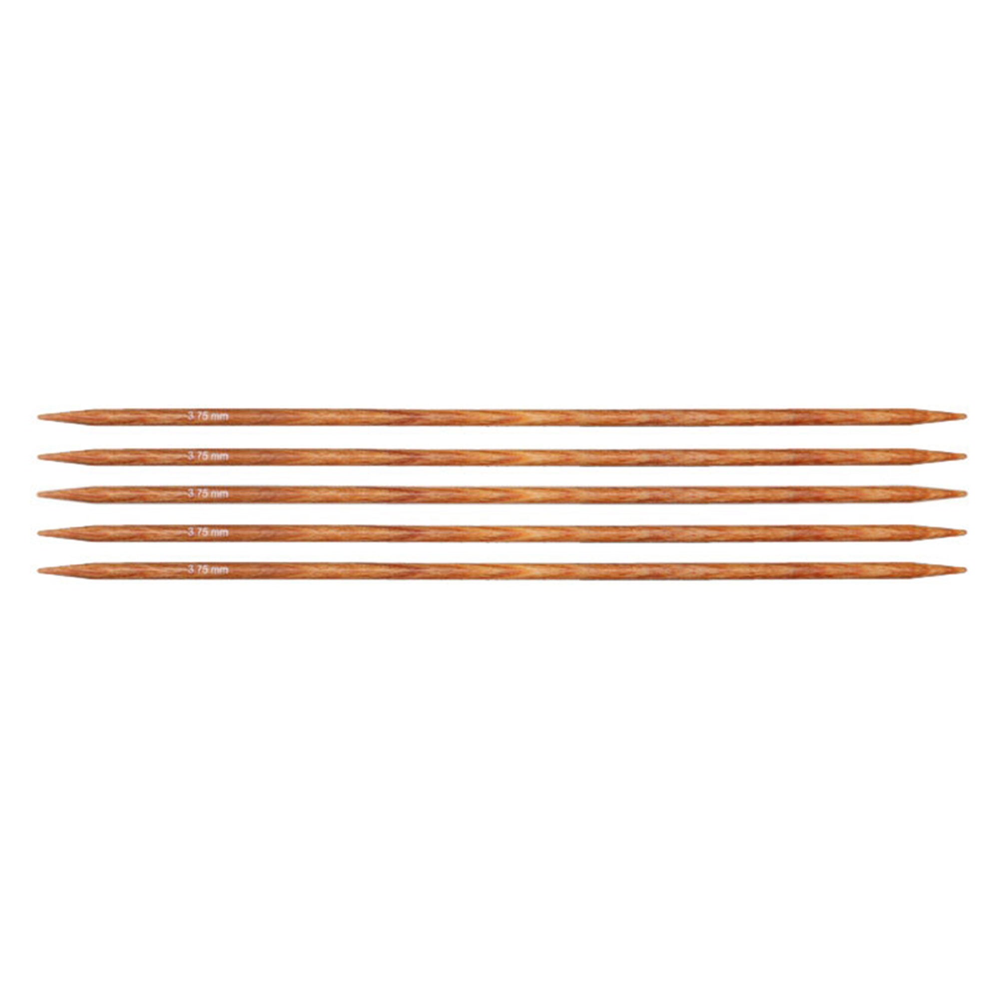KnitPro Dreamz Double Point Needles - US 1 - 6" (2.25mm) Orange Lily - Zoom Image