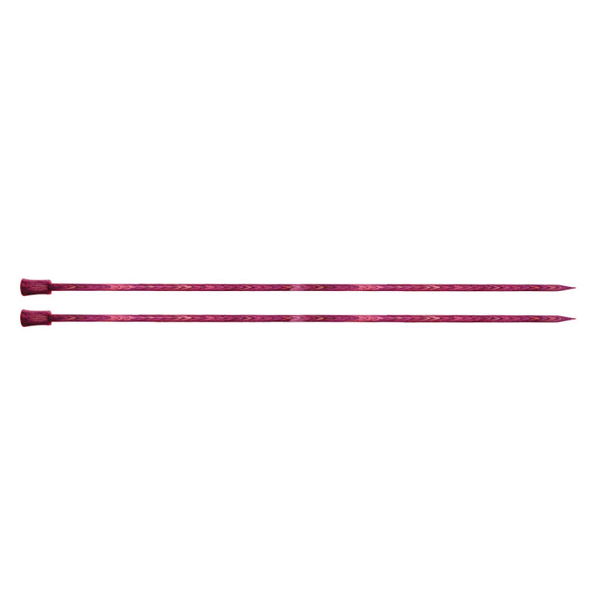 KnitPro Dreamz Single Pointed Needles - US 6 - 14" Fuchsia Fan - Zoom Image
