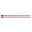 KnitPro Dreamz Single Pointed Needles - US 6 - 14" Fuchsia Fan - Zoom Image