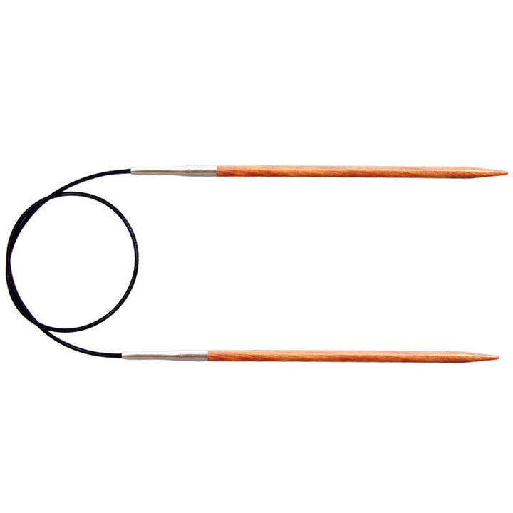 KnitPro Dreamz Fixed Circular Needles - US 1 - 24" Orange Lily - Extra Image