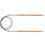 KnitPro Dreamz Fixed Circular Needles - US 5 - 32" Orange Lily - Zoom Image