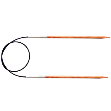 KnitPro Dreamz Fixed Circular Needles - US 1 - 40" Orange Lily - Zoom Image
