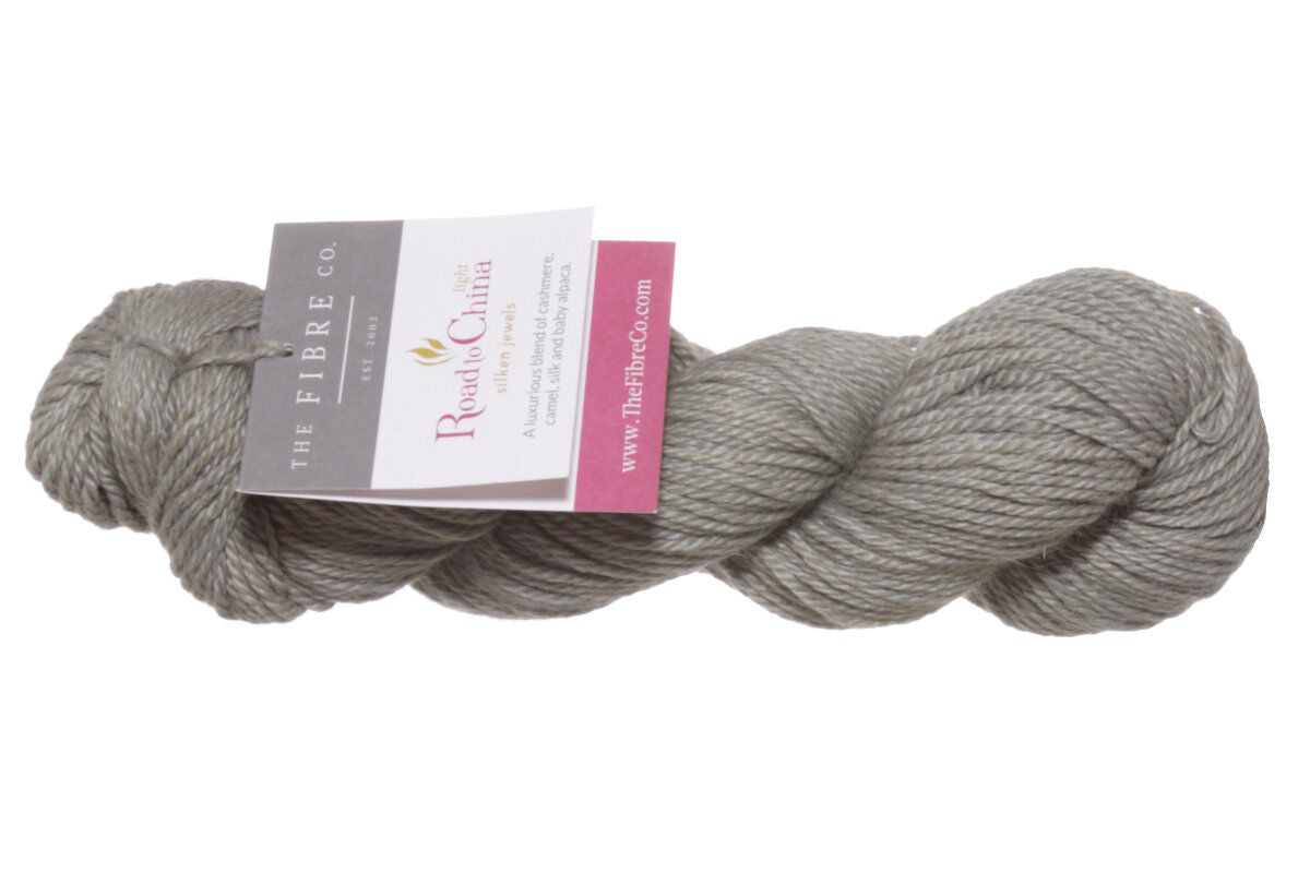 The Fibre Co. Road to China Light Yarn - 110 Grey Pearl - Extra Image
