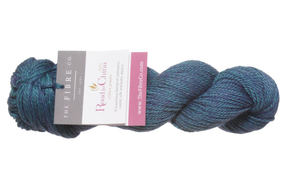The Fibre Co. Road to China Light Yarn - 130 Lapis - Extra Image
