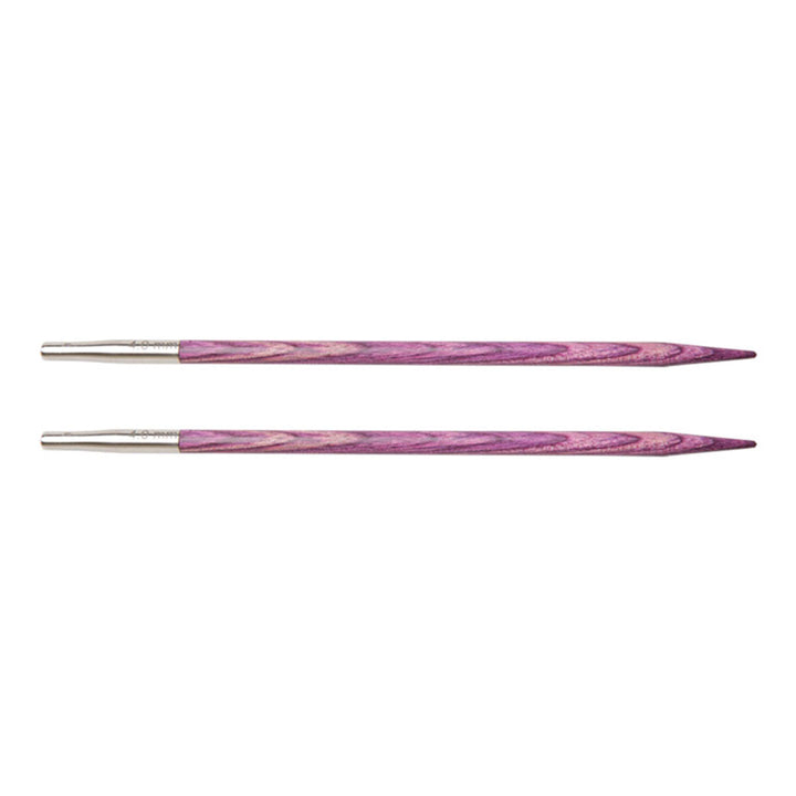 KnitPro Dreamz Interchangeable Needle Tips - US 6 (4.0mm) Fuchsia Fan - Extra Image