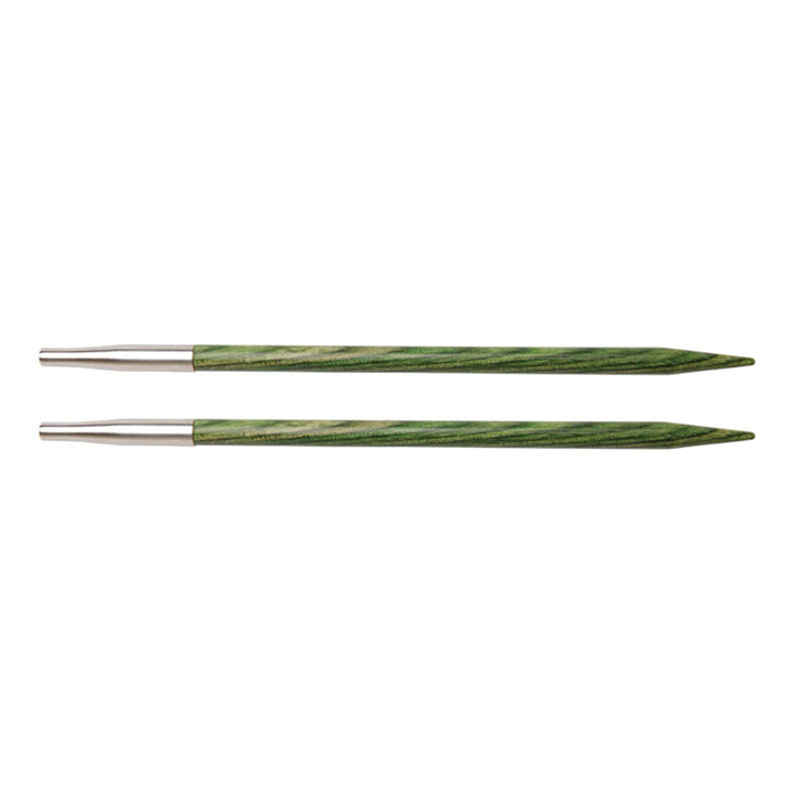 KnitPro Dreamz Interchangeable Needle Tips - US 9 (5.5mm) Misty Green - Extra Image