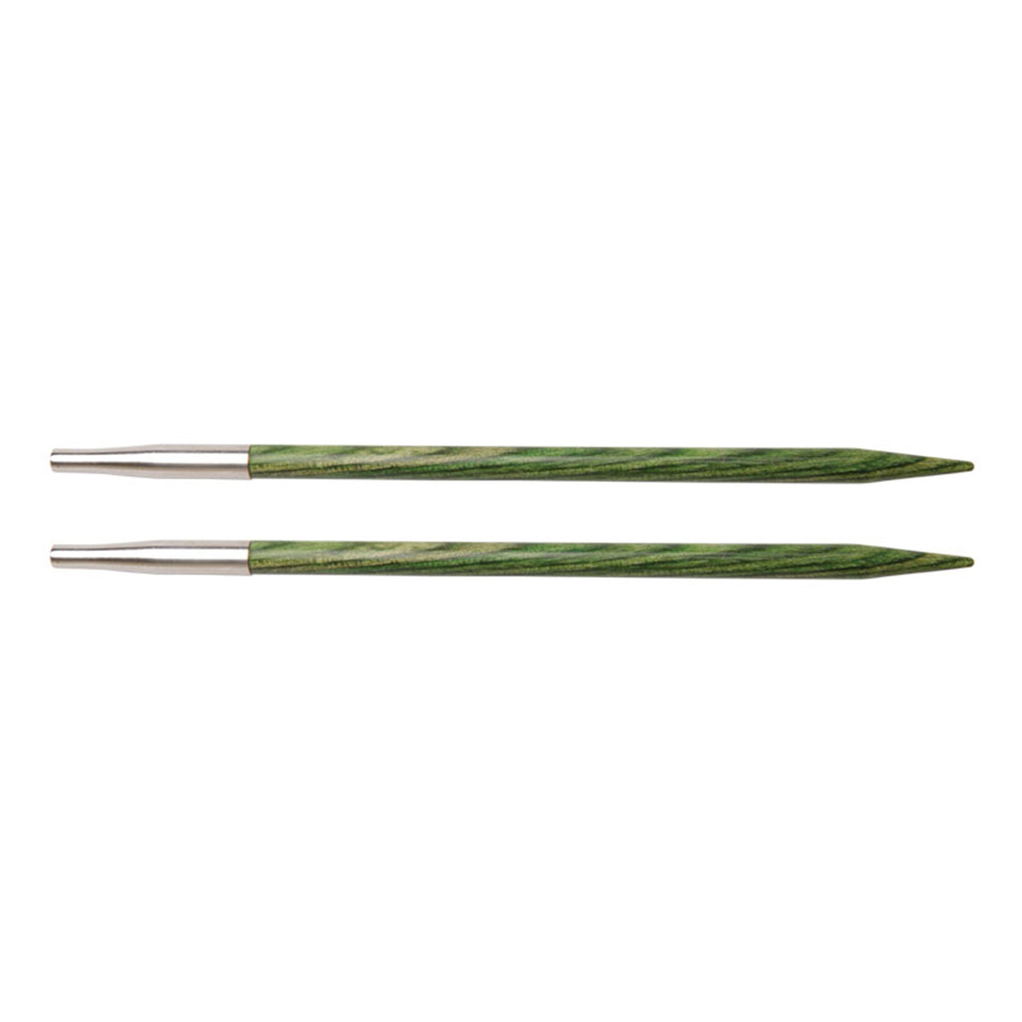 KnitPro Dreamz Interchangeable Needle Tips - US 9 (5.5mm) Misty Green - Zoom Image