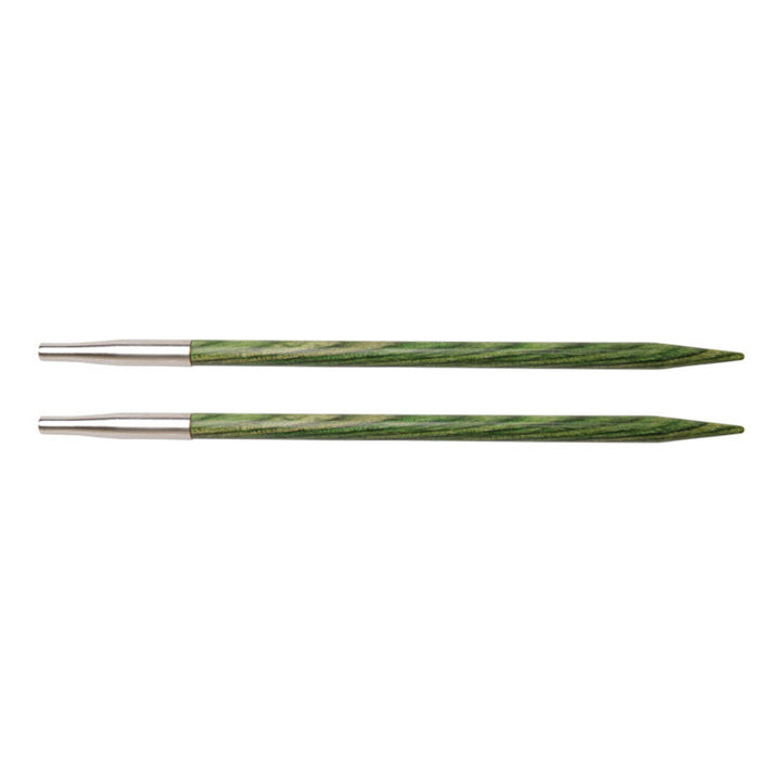 KnitPro Dreamz Interchangeable Needle Tips - US 9 (5.5mm) Misty Green - Zoom Image