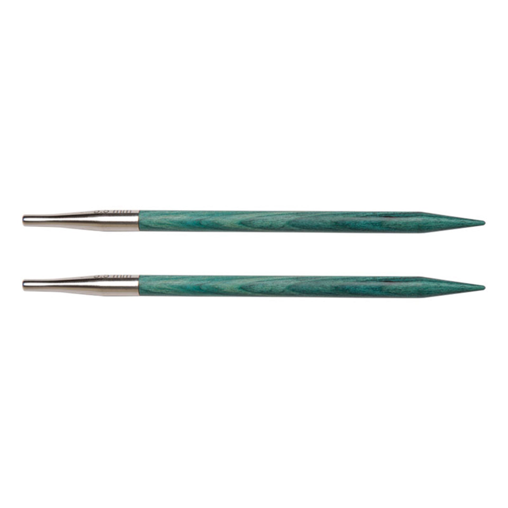 KnitPro Dreamz Special Interchangeable Needle Tips (for 16 cables) Needles - US 4 (3.5mm) Aquamarine - Zoom Image
