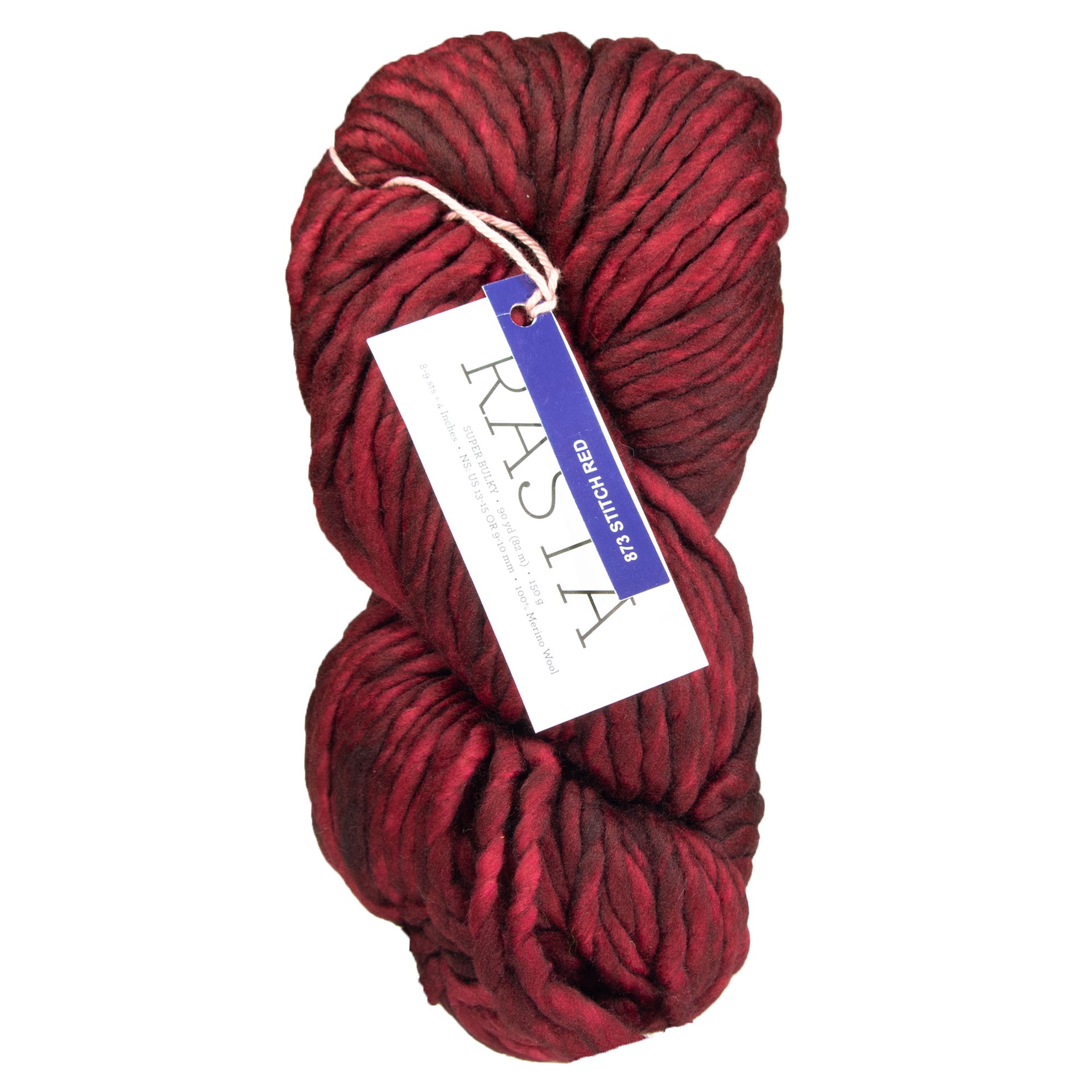 Malabrigo Rasta Yarn - 873 Stitch Red - Zoom Image
