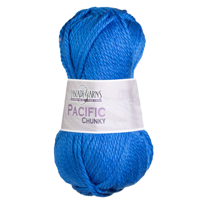 Cascade Yarns Pacific Chunky Yarn - 70 Classic Blue - Zoom Image
