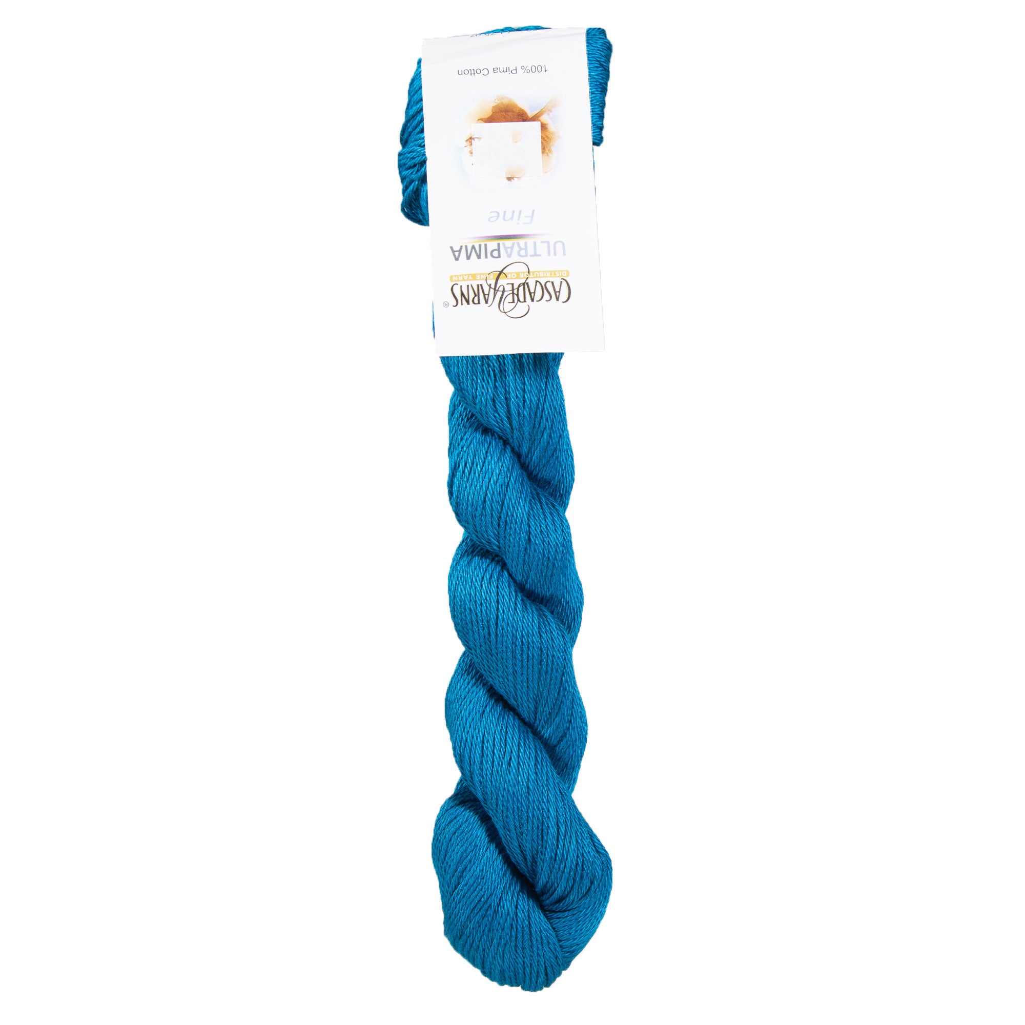 Cascade Yarns Ultra Pima Fine Yarn - 3774 Major Teal - Zoom Image