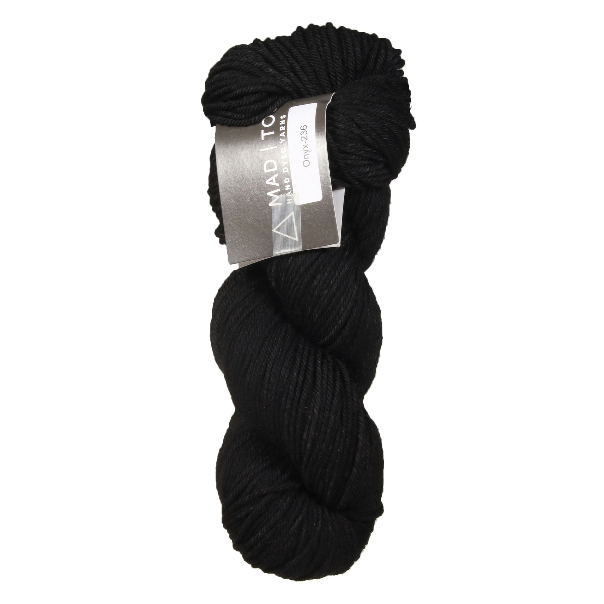 Madelinetosh Tosh DK Yarn - Onyx - Zoom Image
