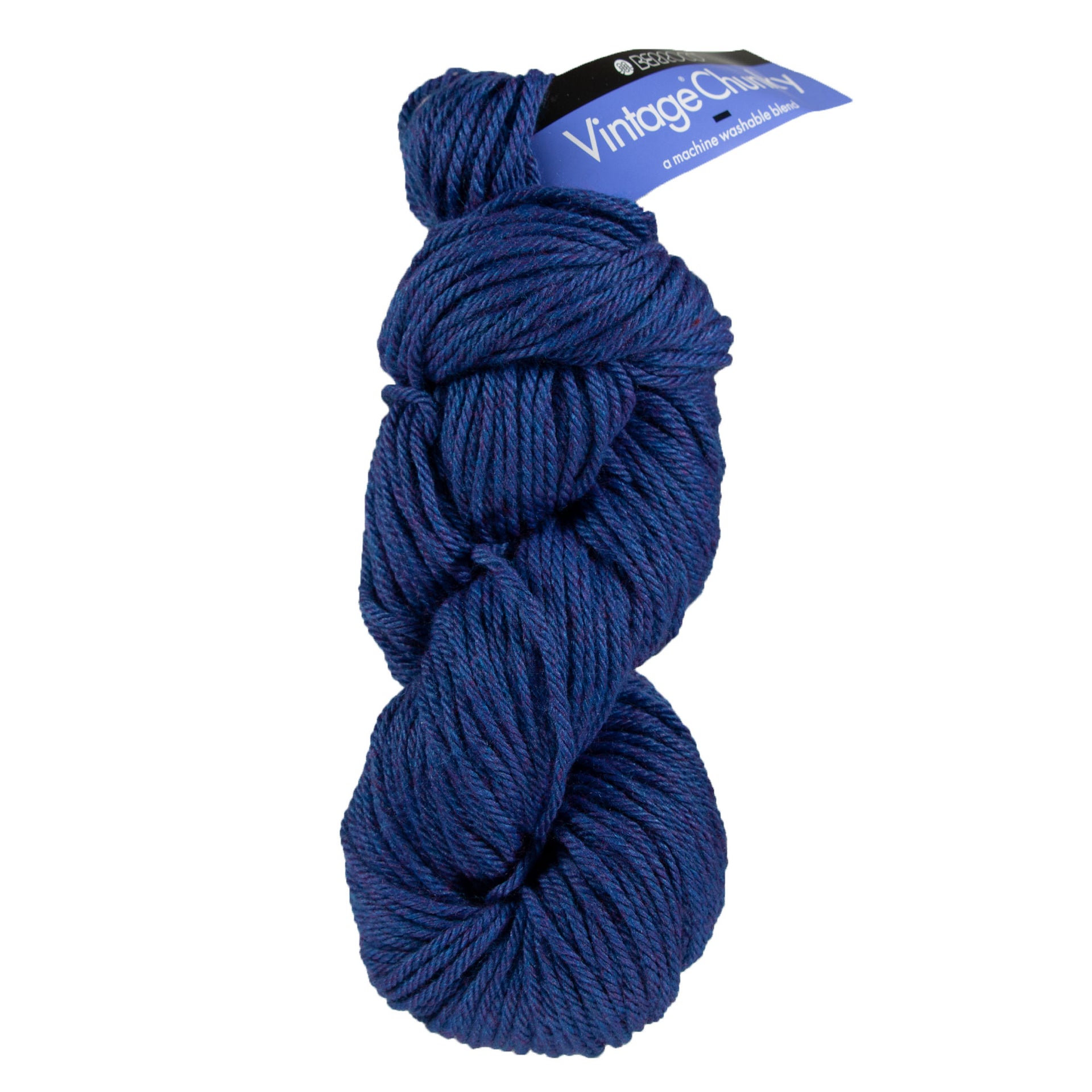 Berroco Vintage Chunky Yarn - 61191 Blue Moon - Zoom Image
