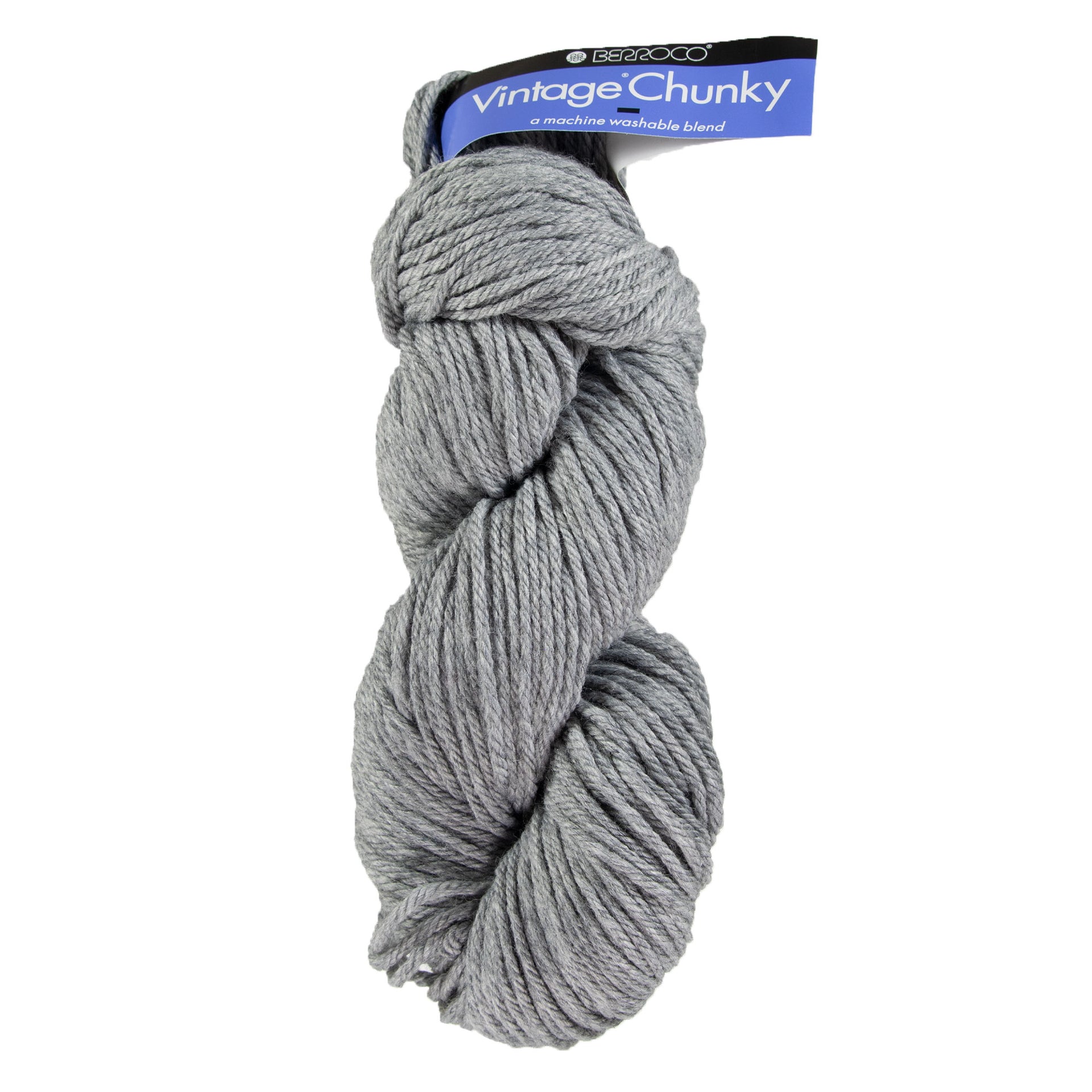 Berroco Vintage Chunky Yarn - 6106 Smoke - Zoom Image
