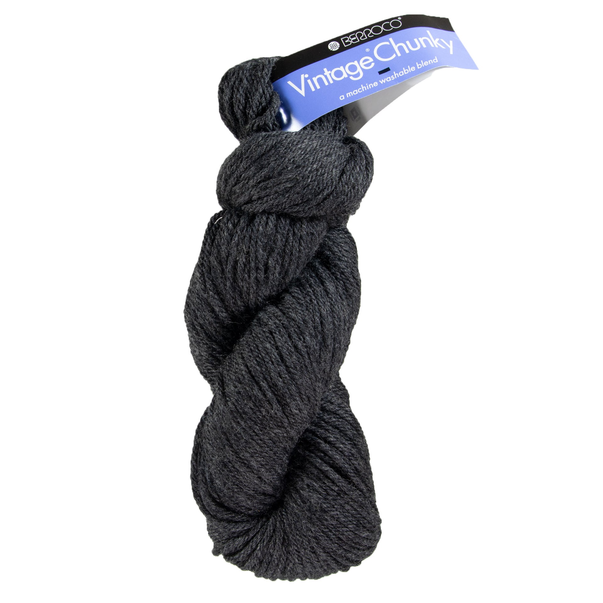 Berroco Vintage Chunky Yarn - 6189 Charcoal - Zoom Image
