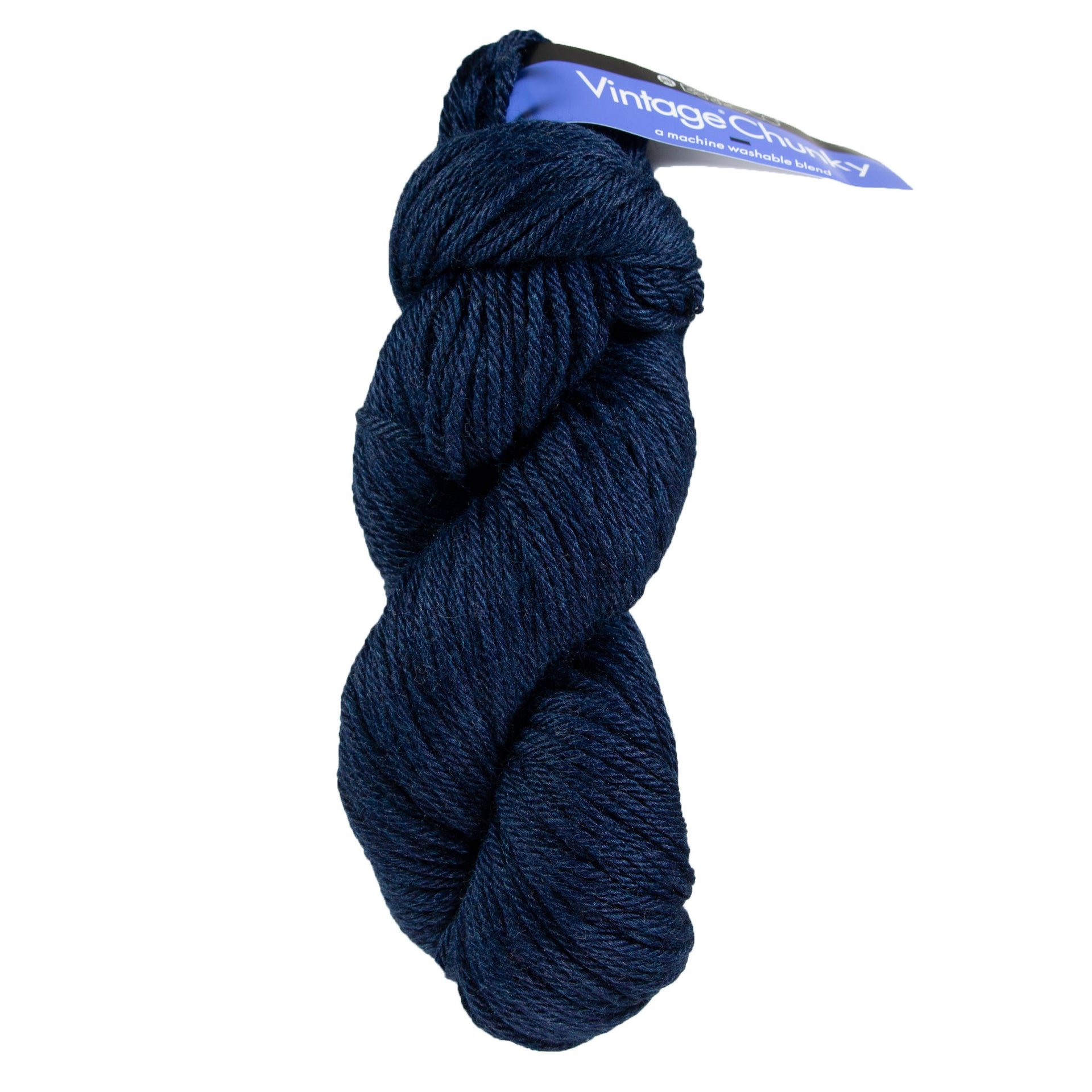 Berroco Vintage Chunky Yarn - 61182 Indigo - Zoom Image
