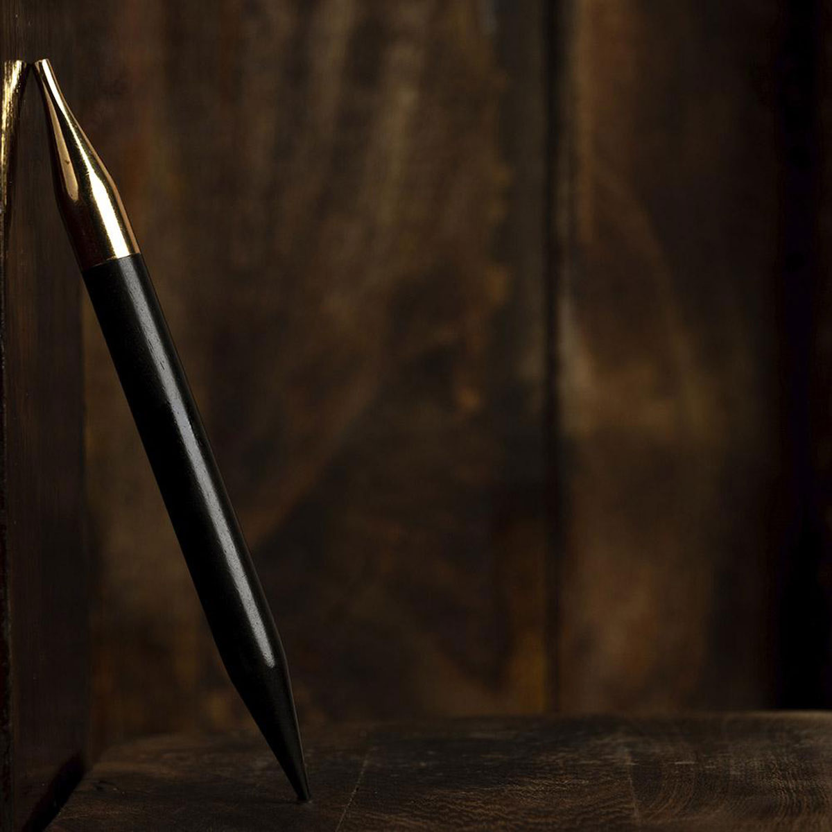 Lantern Moon Ebony Interchangeable Needle Tips - US 6 (4.00mm) - 4" - Extra Image
