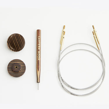Lantern Moon Swivel Cords - 8" (to make a 16" needle) - Zoom Image