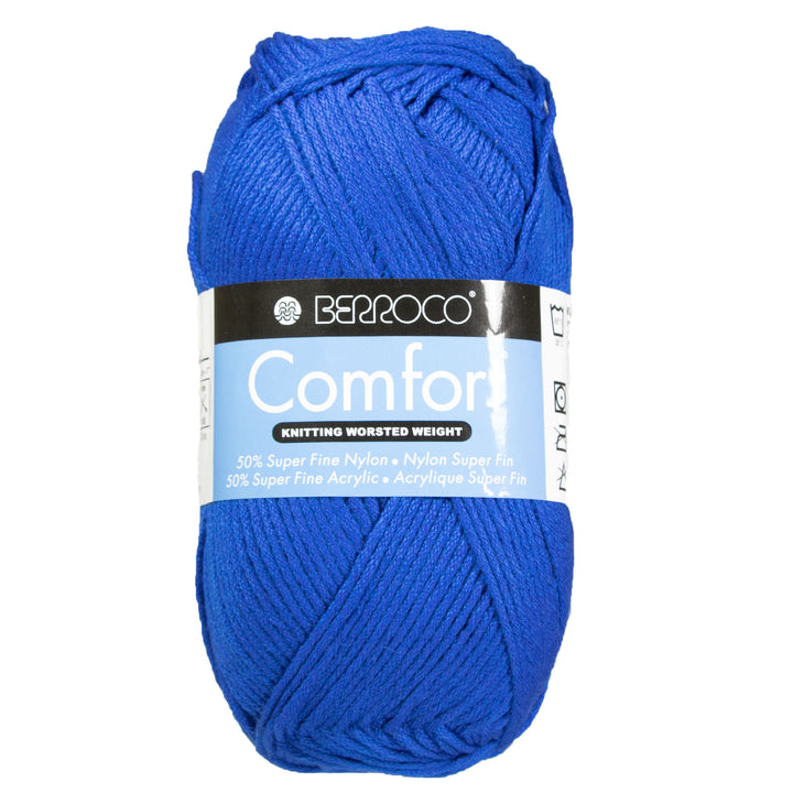 Berroco Comfort Yarn - 9736 Primary Blue - Zoom Image
