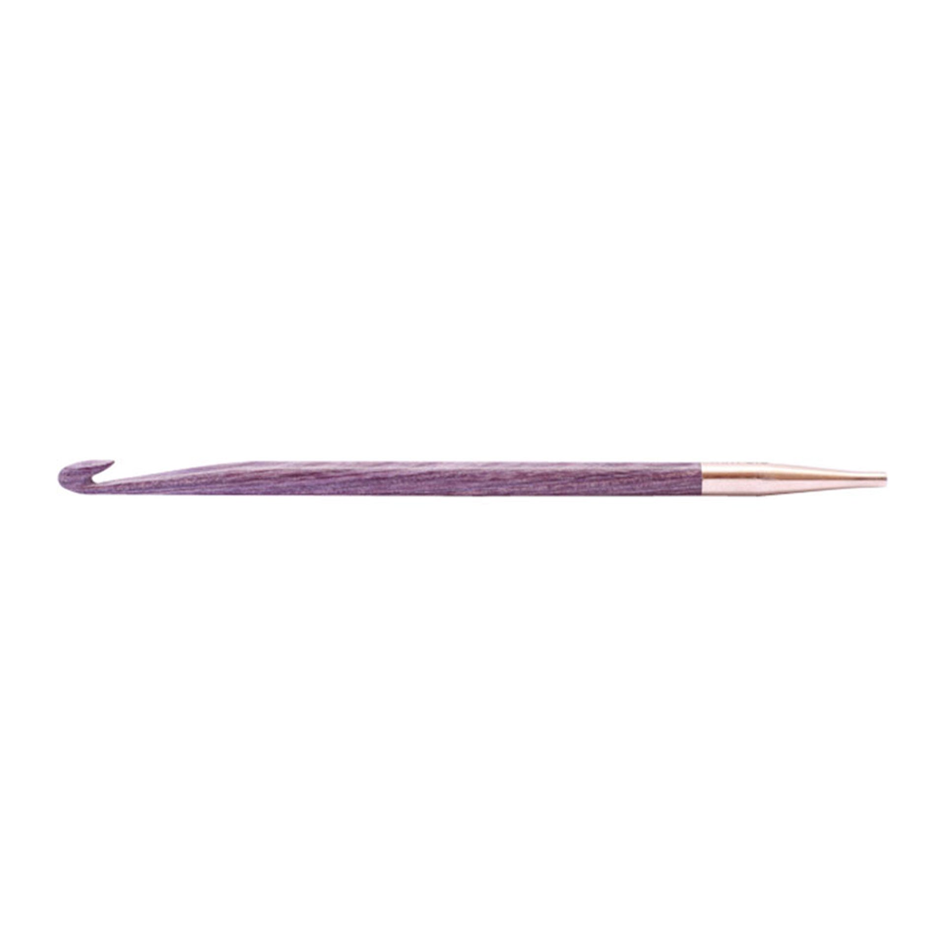 KnitPro Dreamz Tunisian/Afghan Interchangeable Hooks - K (6.5mm) - Purple Passion - Zoom Image
