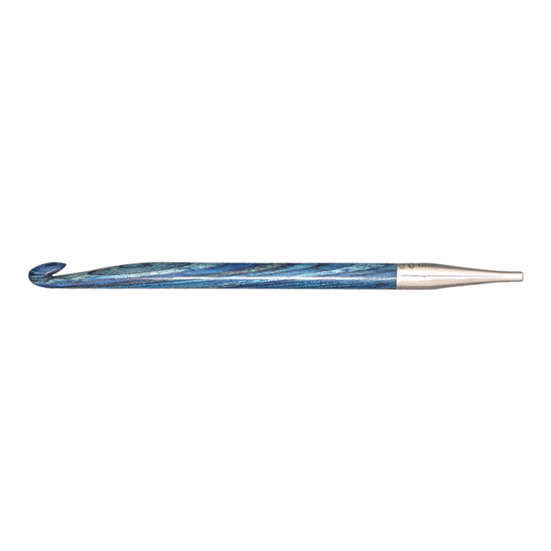 KnitPro Dreamz Tunisian/Afghan Interchangeable Hooks - L (8.0mm) - Royale Blue - Zoom Image
