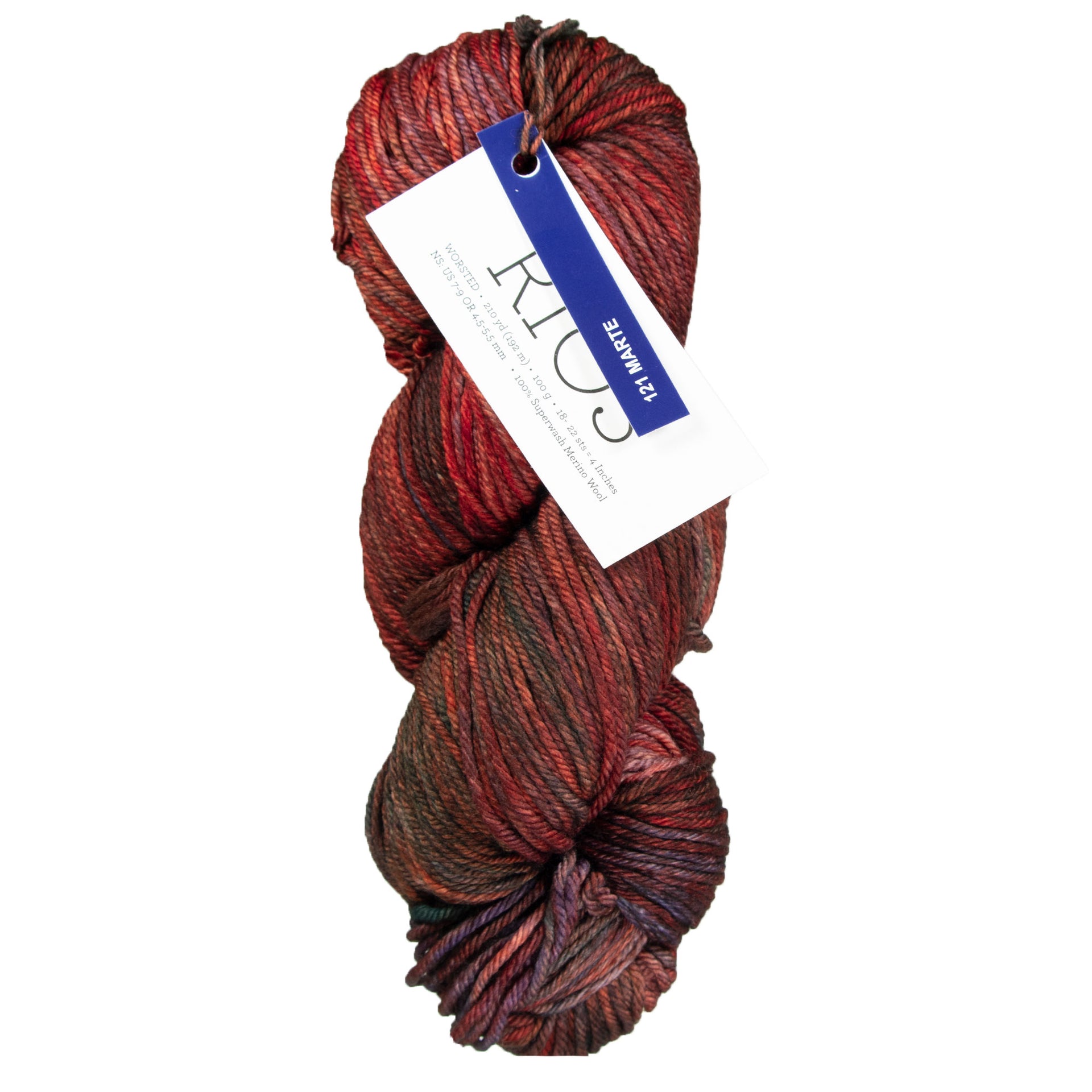 Malabrigo Rios Yarn - 121 Marte - Zoom Image
