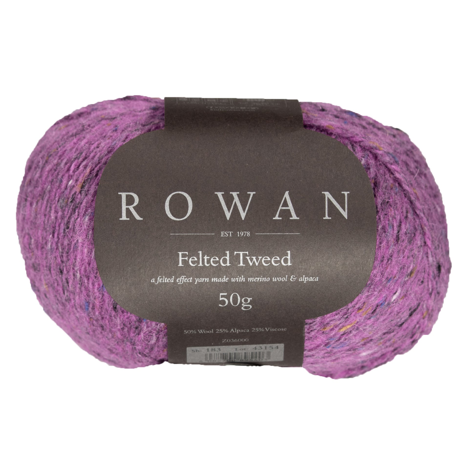 Rowan Felted Tweed Yarn - 183 Peony - Zoom Image
