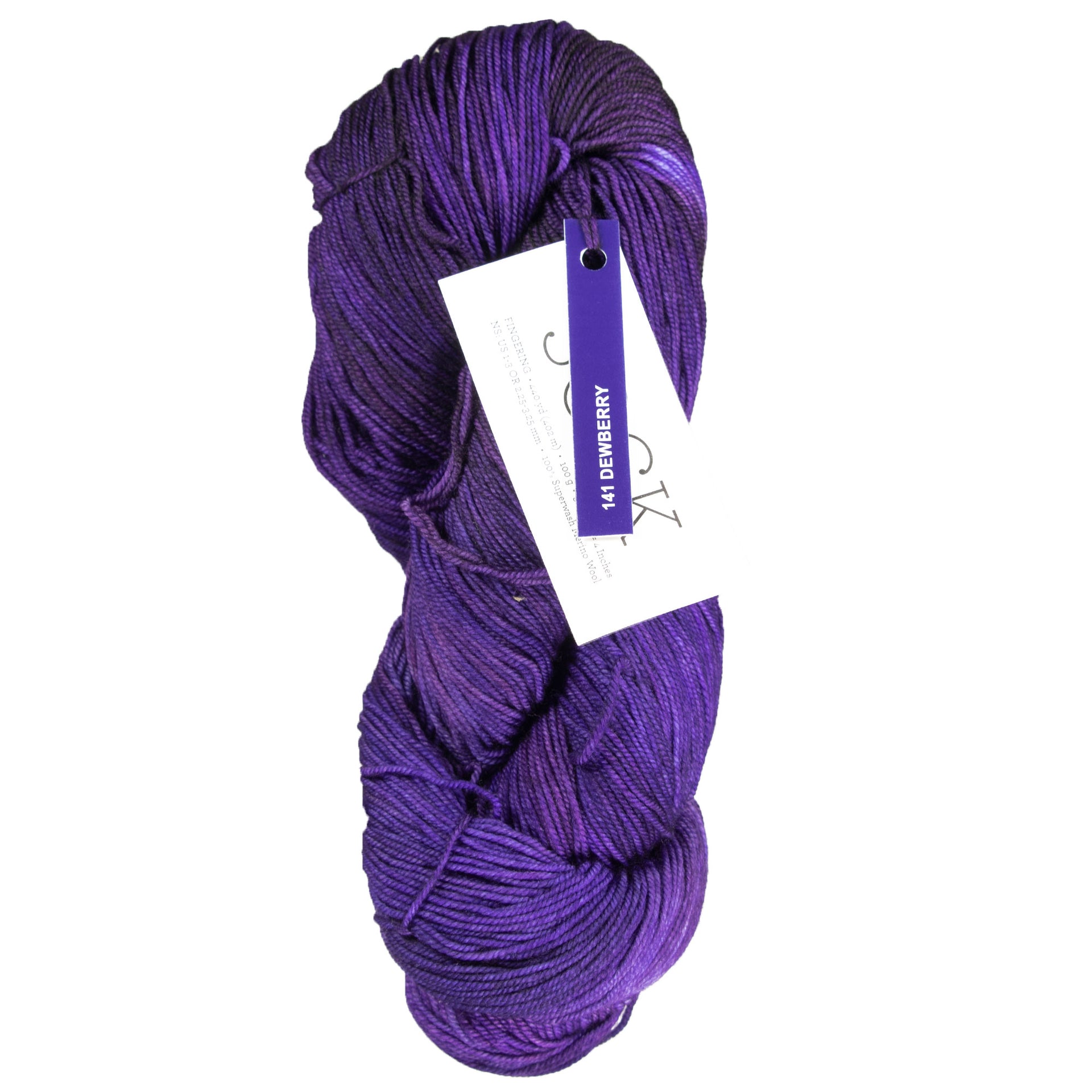 Malabrigo Sock Yarn - 141 Dewberry - Zoom Image
