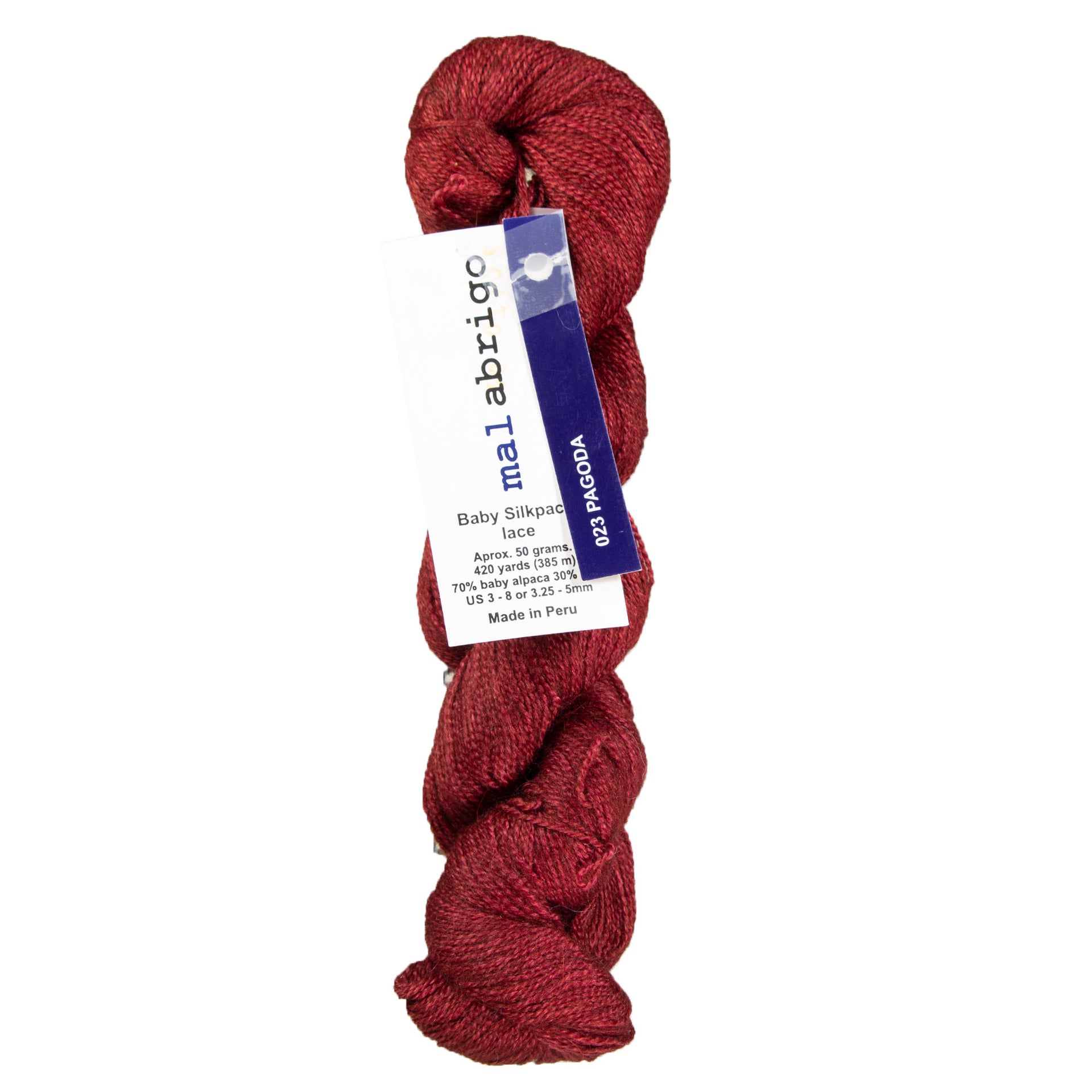 Malabrigo Silkpaca Yarn - 023 Pagoda - Zoom Image
