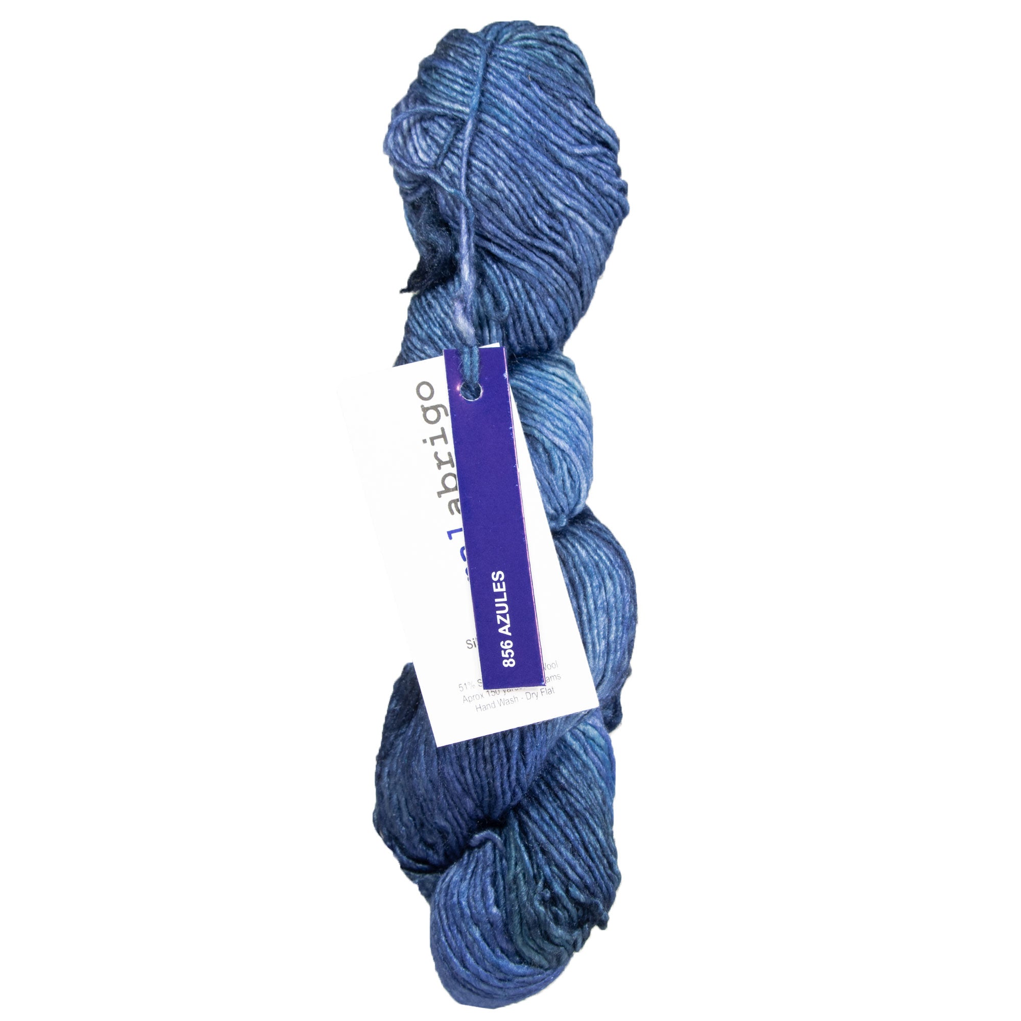 Malabrigo Silky Merino Yarn - 856 - Azules - Zoom Image
